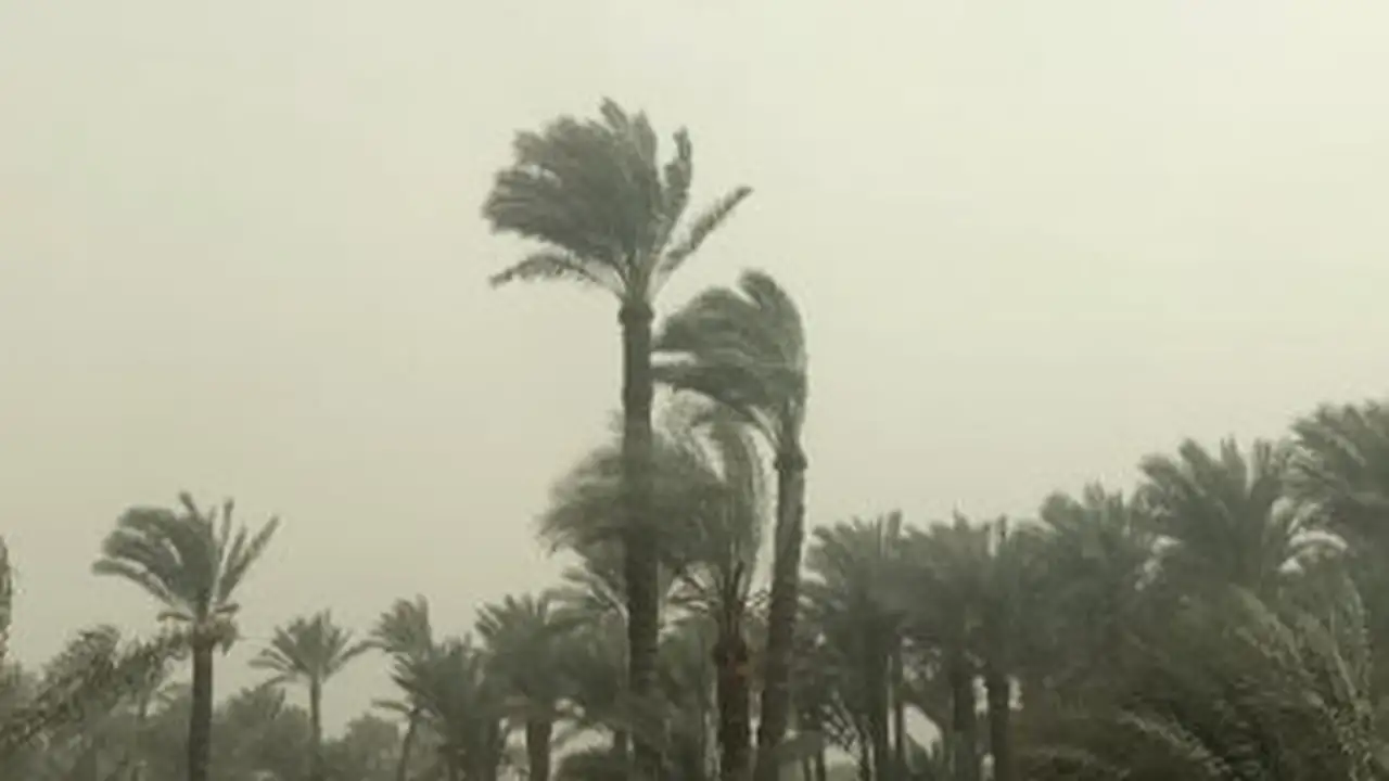 تحذيرات الأرصاد الجوية من أمطار غزيرة واضطراب الطقس خلال الساعات القادمة